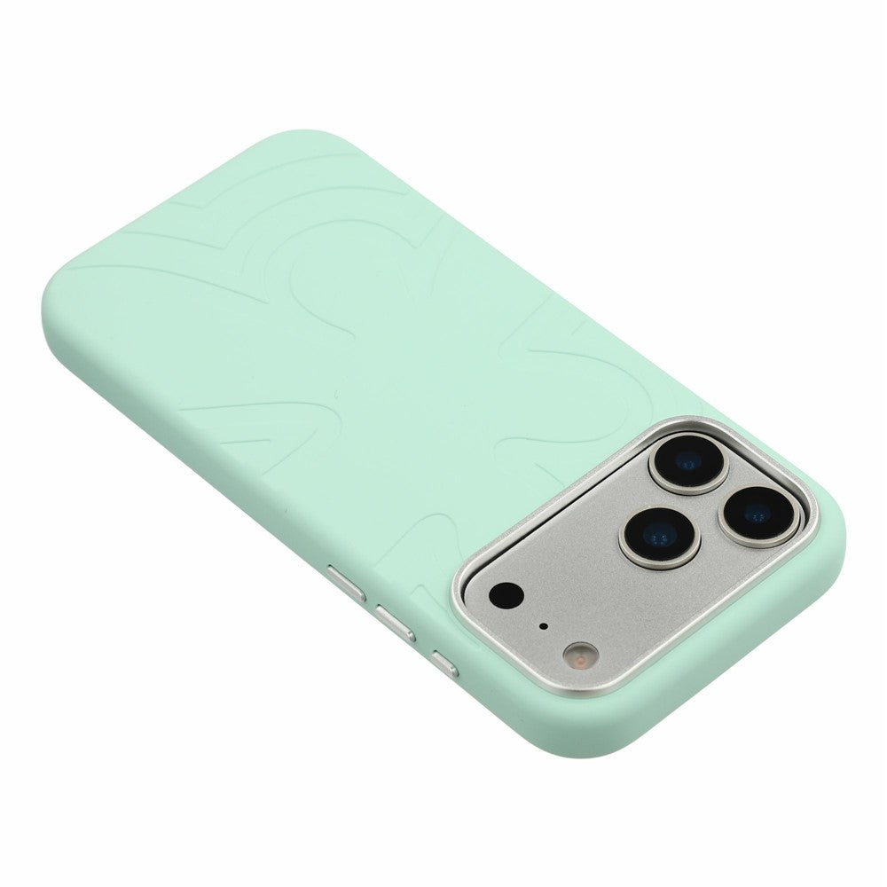 JAUCASE til iPhone 18 Pro Max / 17 Pro Max cover kompatibel med MagSafe, metal-kameraramme, flydende silikone telefoncover