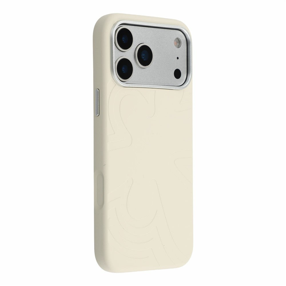 JAUCASE til iPhone 18 Pro Max / 17 Pro Max cover kompatibel med MagSafe, metal-kameraramme, flydende silikone telefoncover