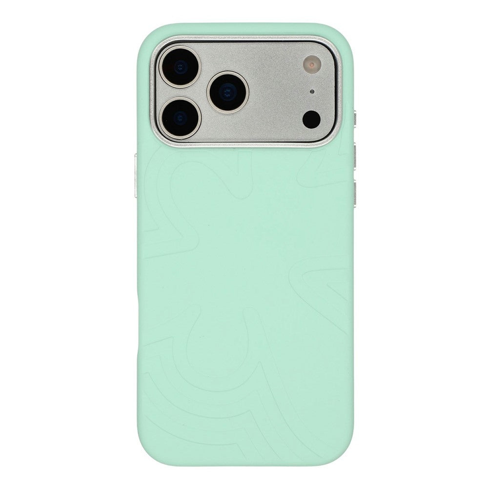 JAUCASE For iPhone 18 Pro / 17 Pro Case Compatible with MagSafe Metal Camera Frame Liquid Silicone Phone Cover