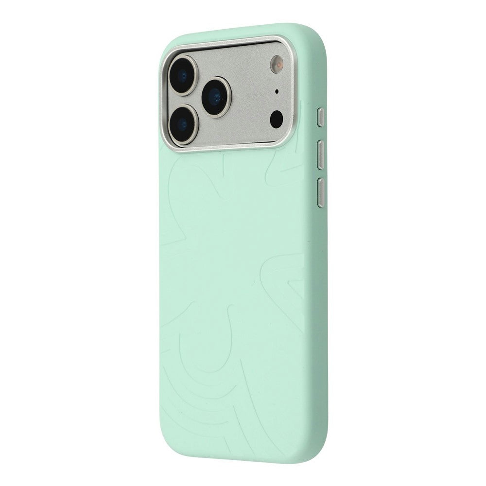 JAUCASE For iPhone 18 Pro / 17 Pro Case Compatible with MagSafe Metal Camera Frame Liquid Silicone Phone Cover