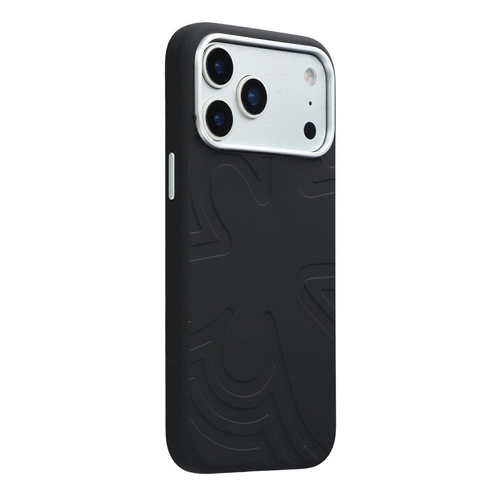 JAUCASE For iPhone 18 Pro / 17 Pro Case Compatible with MagSafe Metal Camera Frame Liquid Silicone Phone Cover