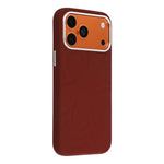 JAUCASE For iPhone 18 Pro / 17 Pro Case Compatible with MagSafe Metal Camera Frame Liquid Silicone Phone Cover