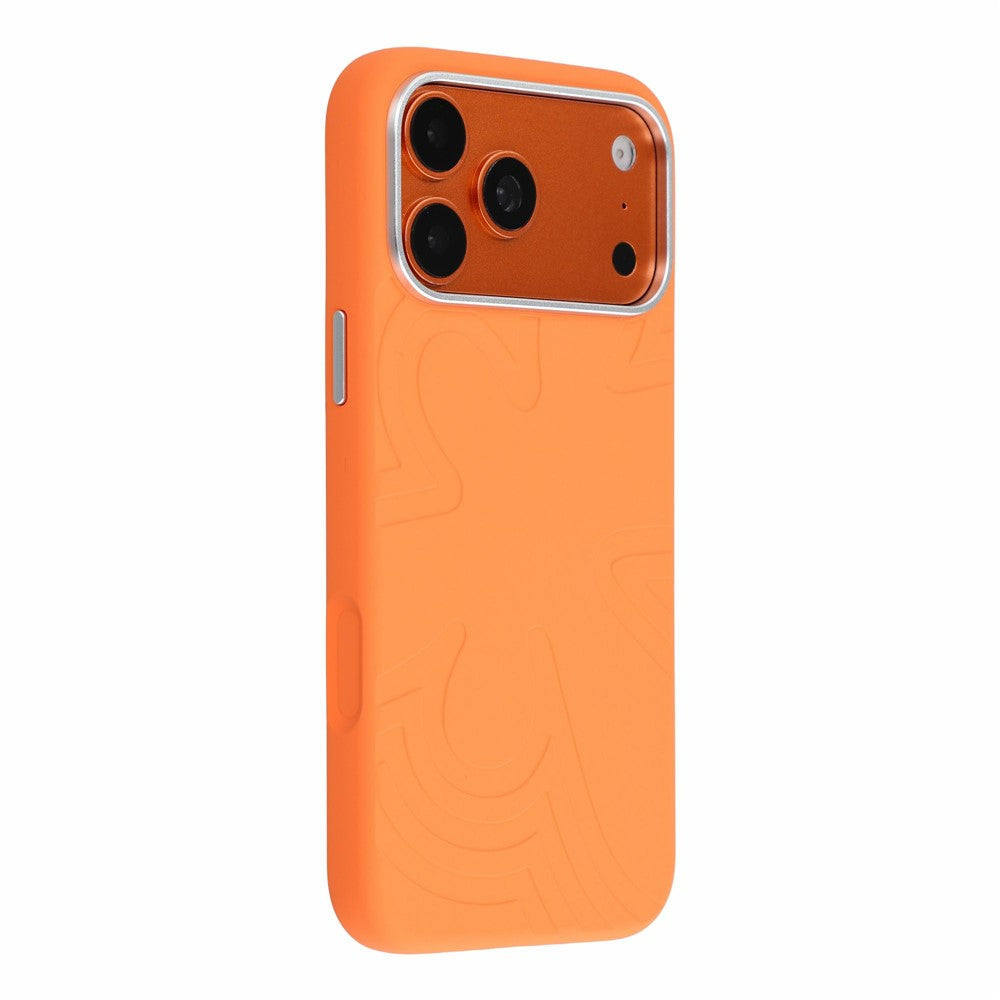 JAUCASE For iPhone 18 Pro / 17 Pro Case Compatible with MagSafe Metal Camera Frame Liquid Silicone Phone Cover