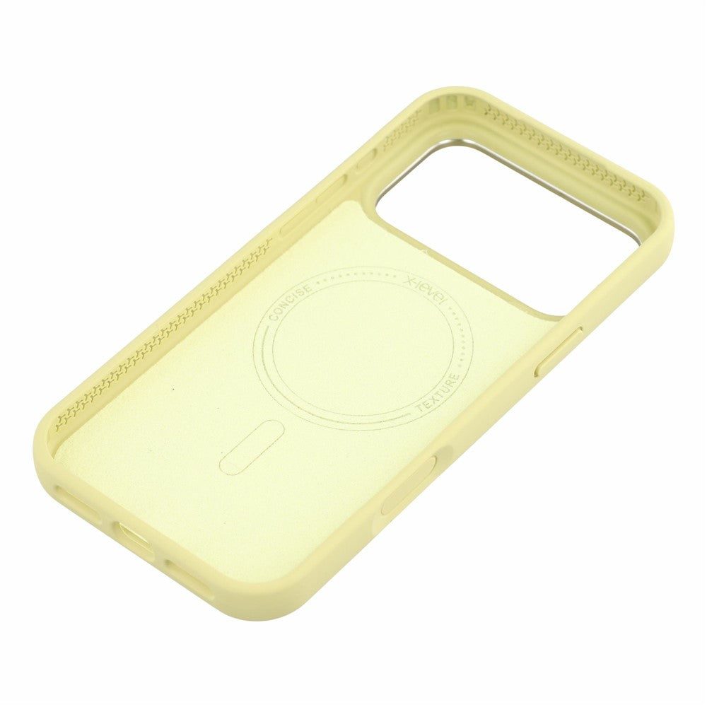 X-LEVEL for iPhone 18 Pro Max  / 17 Pro Max Magnetic Case Kickstand Tech Fabric + Silicone Soft Touch Phone Cover