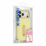 X-LEVEL for iPhone 18 Pro Max  / 17 Pro Max Magnetic Case Kickstand Tech Fabric + Silicone Soft Touch Phone Cover