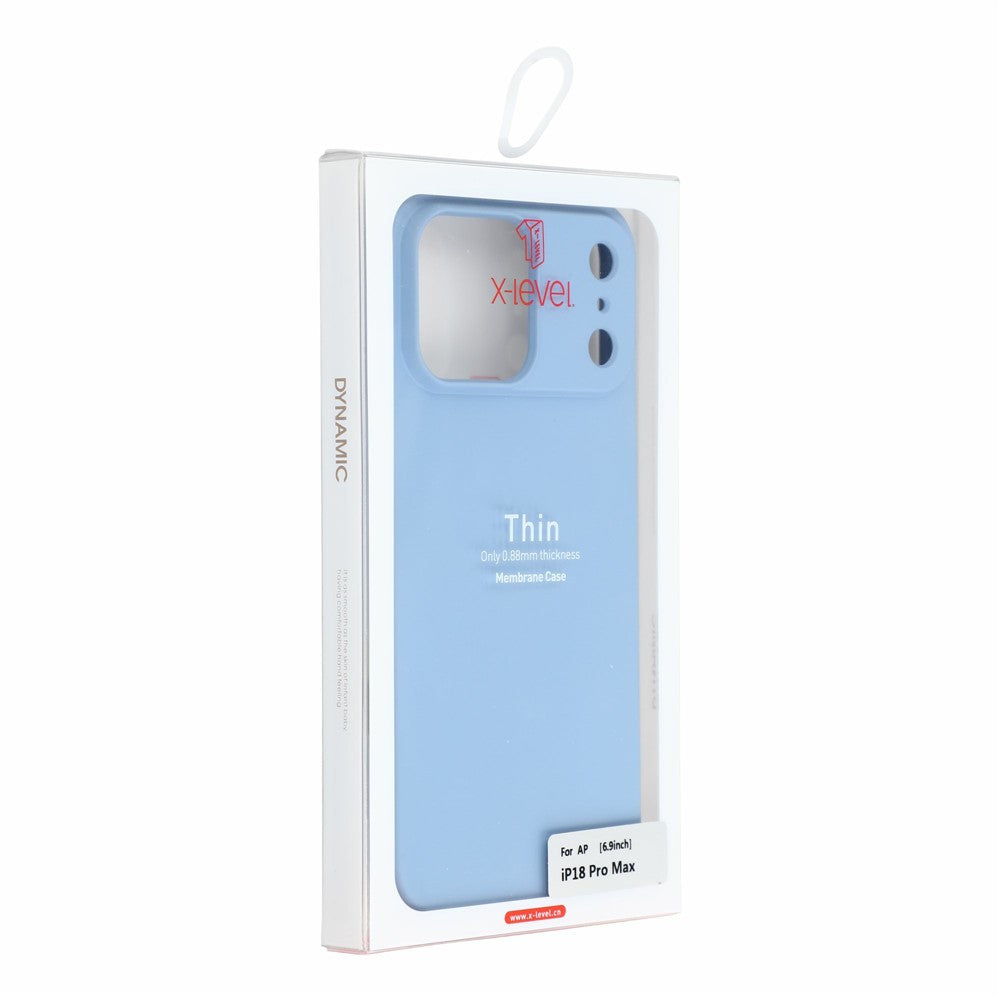 X-LEVEL for iPhone 18 Pro Max / 17 Pro Max Case Soft TPU Anti Scratch Fiber Lining Phone Cover