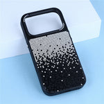JAUCASE for iPhone 18 Pro Max / 17 Pro Max Case PC + TPU Gradient Rhinestone Phone Cover