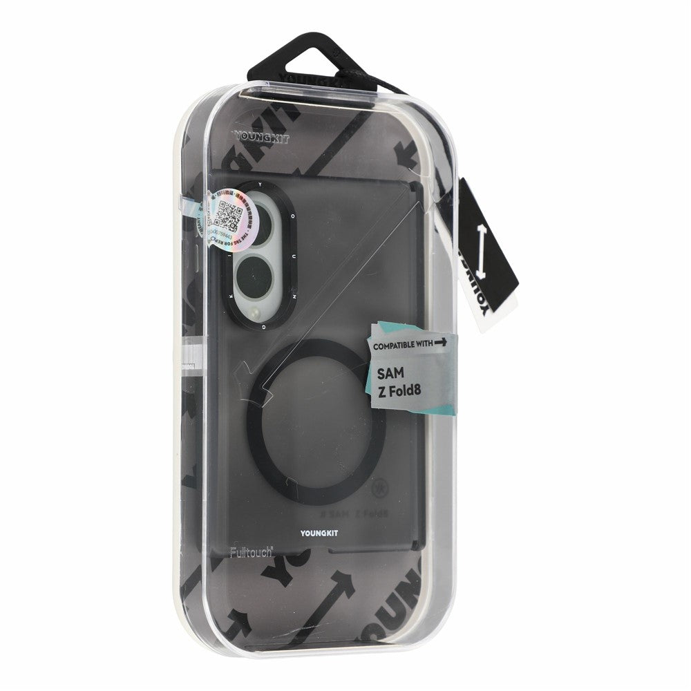 YOUNGKIT for Samsung Galaxy Z Fold8 Magnetic Case Hinge Protection Frosted PC Phone Cover