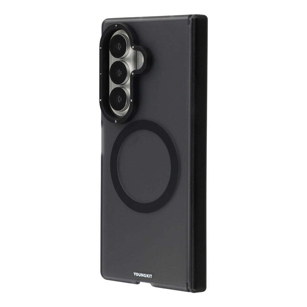 YOUNGKIT for Samsung Galaxy Z Fold8 Ultra Magnetic Case Hinge Protection Frosted PC Phone Cover