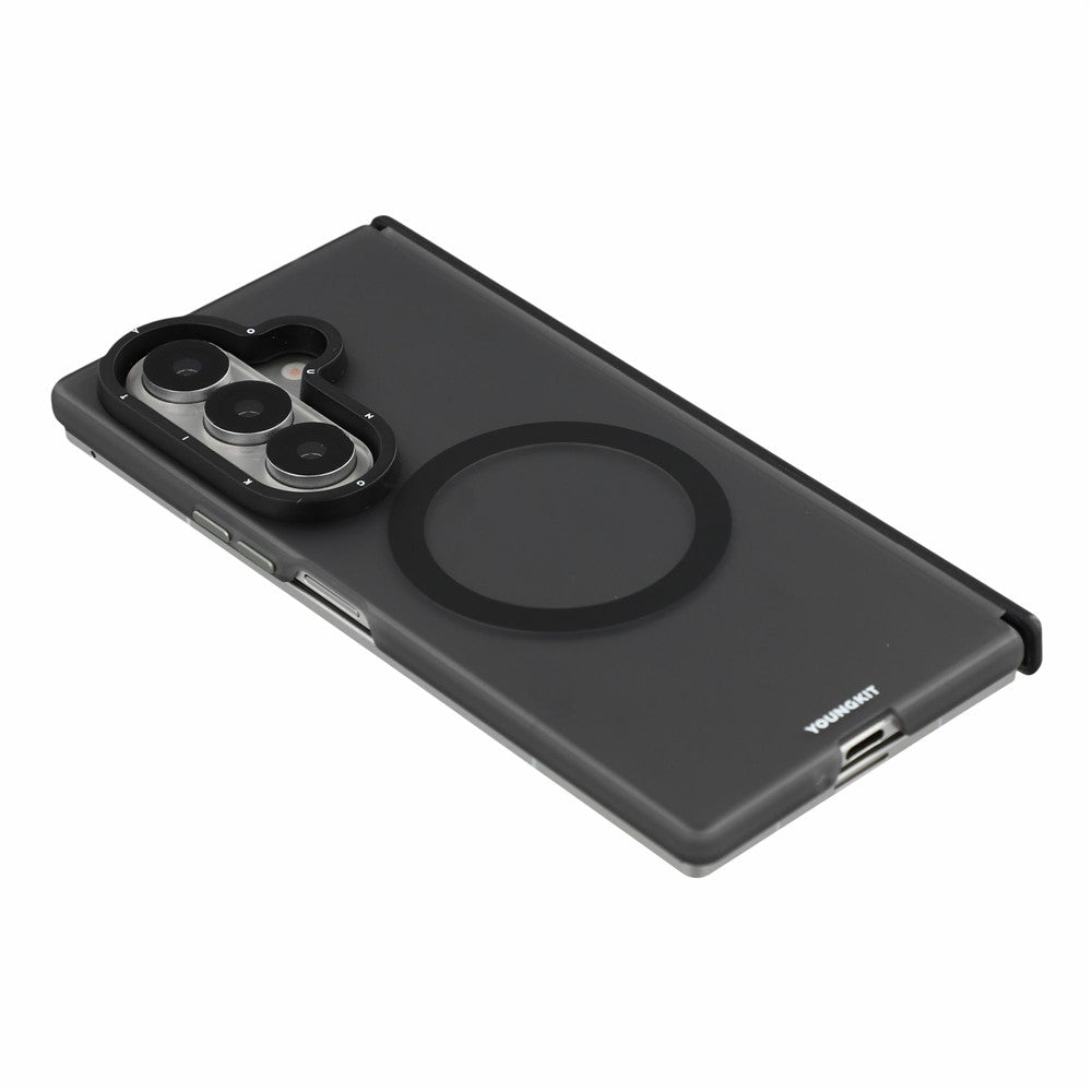 YOUNGKIT for Samsung Galaxy Z Fold8 Ultra Magnetic Case Hinge Protection Frosted PC Phone Cover