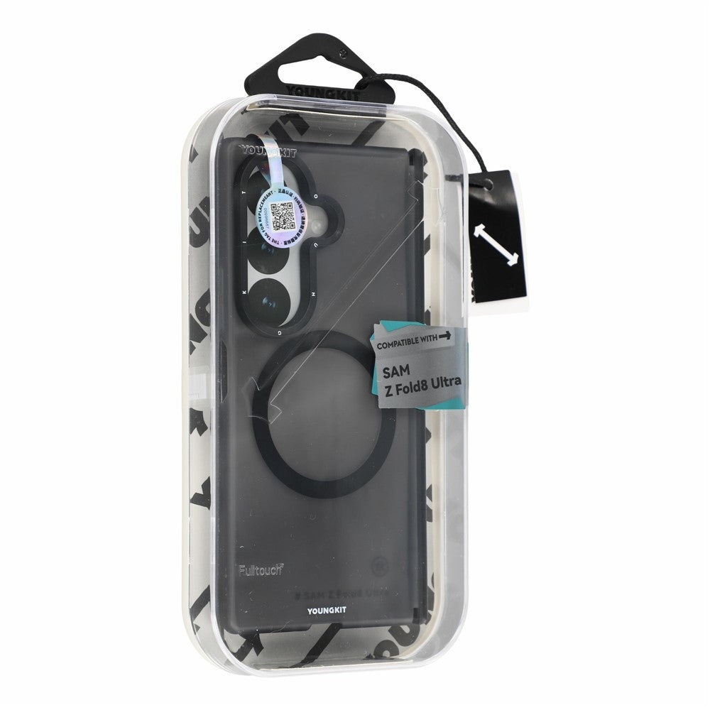 YOUNGKIT for Samsung Galaxy Z Fold8 Ultra Magnetic Case Hinge Protection Frosted PC Phone Cover