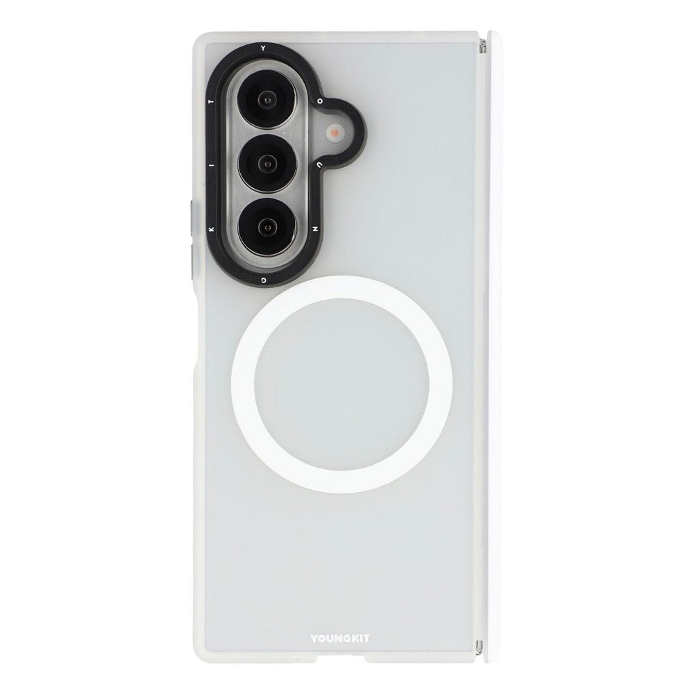 YOUNGKIT for Samsung Galaxy Z Fold8 Ultra Magnetic Case Hinge Protection Frosted PC Phone Cover