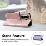 For Samsung Galaxy Z Fold8 Ultra Case with Strap Butterfly Pattern PU Leather Wallet Phone Cover