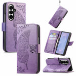 For Samsung Galaxy Z Fold8 Ultra Case with Strap Butterfly Pattern PU Leather Wallet Phone Cover