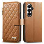 Til Samsung Galaxy Z Fold8 Ultra Standercover Præget TPU PU Læder Lynlås Lomme Pung Telefoncover med Rem