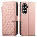 Til Samsung Galaxy Z Fold8 Ultra Standercover Præget TPU PU Læder Lynlås Lomme Pung Telefoncover med Rem