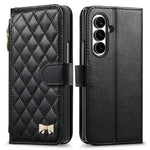 Til Samsung Galaxy Z Fold8 Ultra Standercover Præget TPU PU Læder Lynlås Lomme Pung Telefoncover med Rem