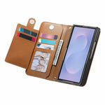 Læderetui til Samsung Galaxy Z Fold8 Ultra med tegneserie-katte-mønster, pungefunktion og støttefod samt håndrem