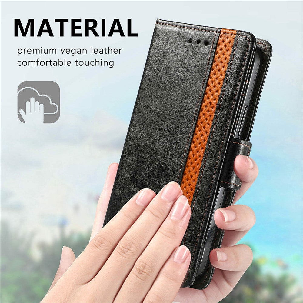 CASENEO For Samsung Galaxy Z Fold8 Ultra Phone Cases PU Leather Cover Stand with RFID Blocking Wallet