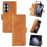 CASENEO For Samsung Galaxy Z Fold8 Ultra Phone Cases PU Leather Cover Stand with RFID Blocking Wallet
