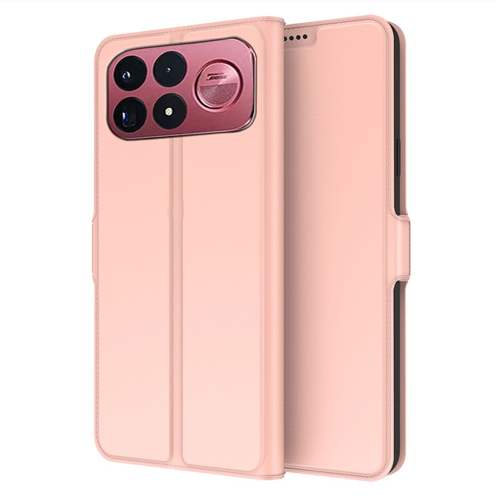For Xiaomi Redmi K100 Pro Max 5G (China)  /  Redmi K100 Pro 5G (China) Case Shockproof TPU Inner Shell Leather Phone Cover Card Slot