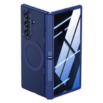For Samsung Galaxy Z Fold8 Ultra Magnetic Case with Anti-Spy Tempered Glass Screen Protector Dual Kickstand PC + TPU Phone Cover