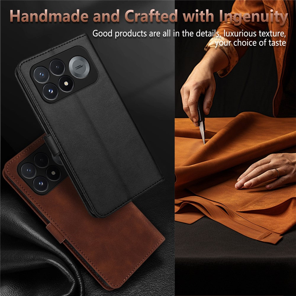 AZNS For Xiaomi Poco F9 Ultra 5G / Redmi K100 Pro Max 5G (China) Case PU Leather Wallet Phone Cover