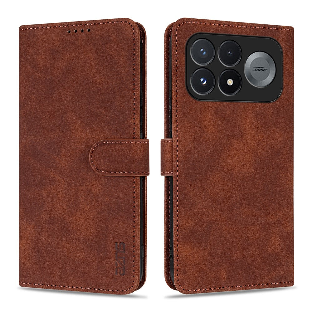 AZNS For Xiaomi Poco F9 Ultra 5G / Redmi K100 Pro Max 5G (China) Case PU Leather Wallet Phone Cover