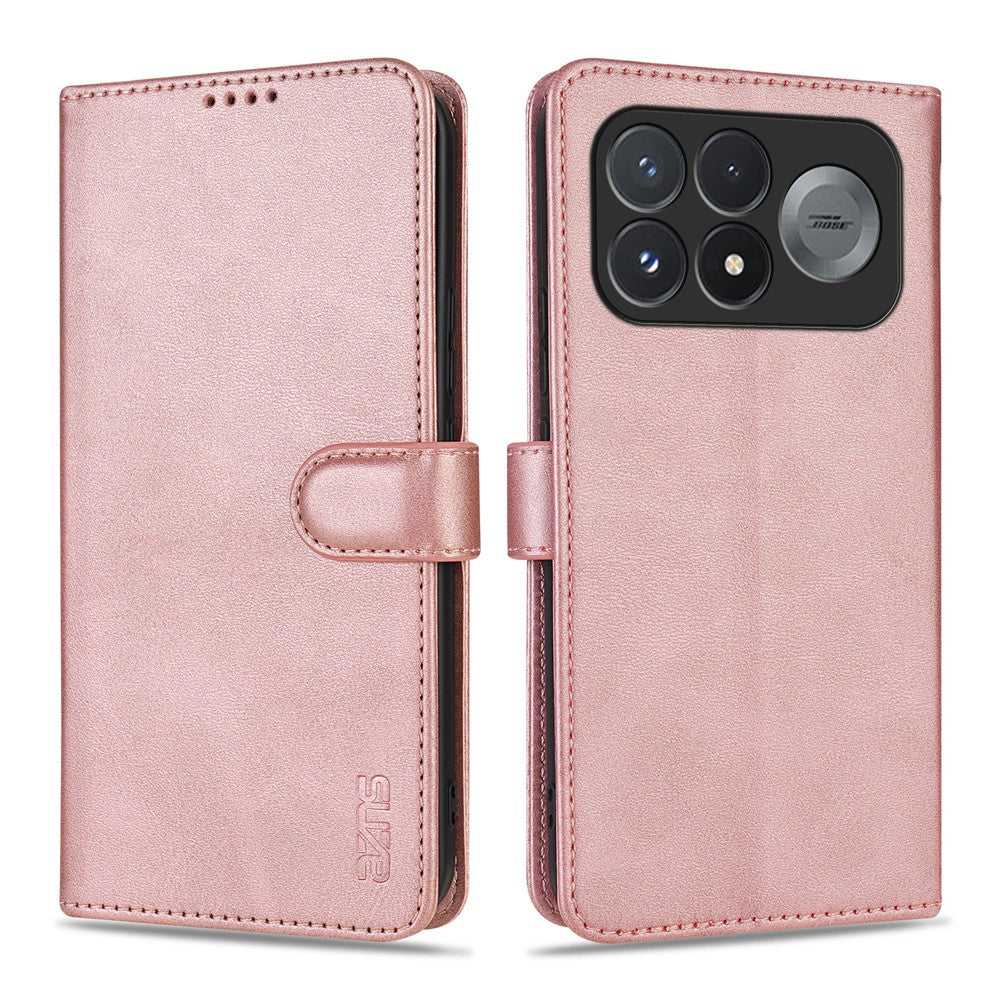 AZNS For Xiaomi Poco F9 Ultra 5G / Redmi K100 Pro Max 5G (China) Case PU Leather Wallet Phone Cover