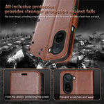 AZNS For Xiaomi Poco C85x 5G / Redmi A7 Pro 4G (171.56mm) / A7 Pro 5G Case Anti-Scratch PU Leather Stand Wallet Phone Cover