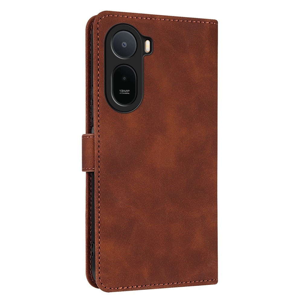 AZNS For Xiaomi Poco C85x 5G / Redmi A7 Pro 4G (171.56mm) / A7 Pro 5G Case PU Leather Wallet Phone Cover