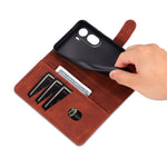 AZNS For Xiaomi Poco C85x 5G / Redmi A7 Pro 4G (171.56mm) / A7 Pro 5G Case PU Leather Wallet Phone Cover