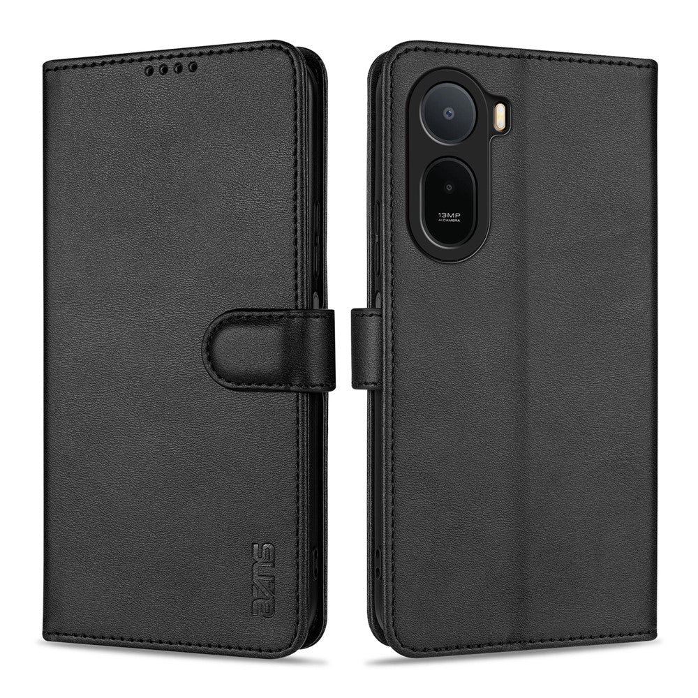 AZNS For Xiaomi Poco C85x 5G / Redmi A7 Pro 4G (171.56mm) / A7 Pro 5G Case PU Leather Wallet Phone Cover