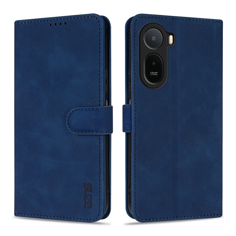 AZNS For Xiaomi Poco C85x 5G / Redmi A7 Pro 4G (171.56mm) / A7 Pro 5G Case PU Leather Wallet Phone Cover