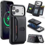 MAGKING K5 til iPhone 18 Pro Max / 17 Pro Max Cover RFID-blokerende Pung med 8 Kort Lommer i PU-læder bagcover