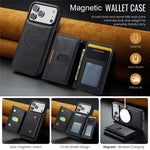 MAGKING K5 til iPhone 18 Pro Max / 17 Pro Max Cover RFID-blokerende Pung med 8 Kort Lommer i PU-læder bagcover