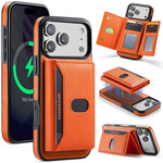 MAGKING K5 til iPhone 18 Pro Max / 17 Pro Max Cover RFID-blokerende Pung med 8 Kort Lommer i PU-læder bagcover