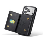 MAGKING K5 for iPhone 18 Pro / 17 Pro Case RFID Blocking 8 Card Holder PU Leather Phone Back Cover