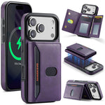 MAGKING K5 for iPhone 18 Pro / 17 Pro Case RFID Blocking 8 Card Holder PU Leather Phone Back Cover