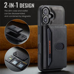MAGKING K5 for iPhone 18 / 17 Case RFID Blocking 8 Card Holder PU Leather Phone Back Cover