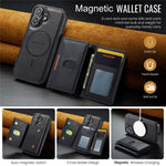 MAGKING K5 for iPhone 18 / 17 Case RFID Blocking 8 Card Holder PU Leather Phone Back Cover