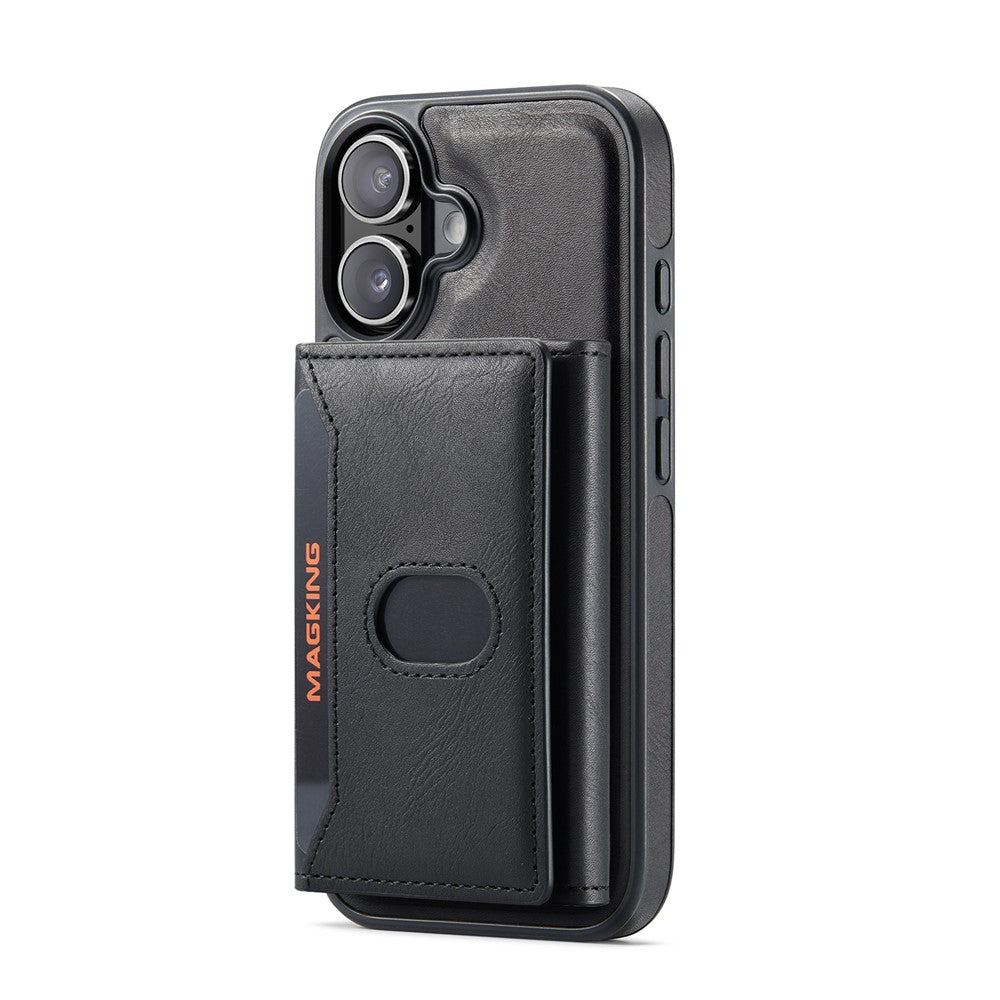 MAGKING K5 for iPhone 18 / 17 Case RFID Blocking 8 Card Holder PU Leather Phone Back Cover