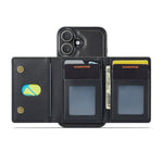 MAGKING K5 for iPhone 18 / 17 Case RFID Blocking 8 Card Holder PU Leather Phone Back Cover