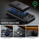 MAGKING K5 til Samsung Galaxy S26 FE Cover RFID-blokerende 8 kortholder PU-lædertelefonbagcover