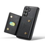 MAGKING K5 til Samsung Galaxy S26 FE Cover RFID-blokerende 8 kortholder PU-lædertelefonbagcover