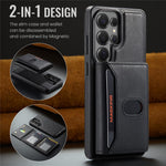 MAGKING K5 for Samsung Galaxy S26 Ultra Case RFID Blocking 8 Card Holder PU Leather Phone Back Cover