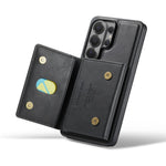 MAGKING K5 for Samsung Galaxy S26 Ultra Case RFID Blocking 8 Card Holder PU Leather Phone Back Cover