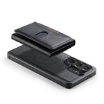 MAGKING K5 for Samsung Galaxy S26 Ultra Case RFID Blocking 8 Card Holder PU Leather Phone Back Cover