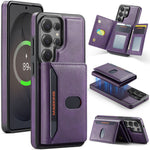 MAGKING K5 for Samsung Galaxy S26 Ultra Case RFID Blocking 8 Card Holder PU Leather Phone Back Cover