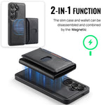 MAGKING K5 til Samsung Galaxy S26+ Cover RFID Blokerende 8 Kortrum PU Læder Telefon Bagside